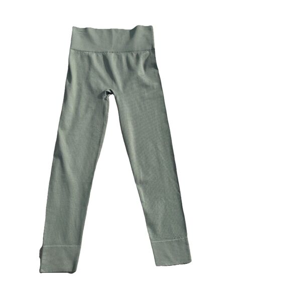 Madewell MWL seamless ribbed leggings 7/8 Forgotten Landscape NWT $65 S-M NF342 - Picture 2 of 7